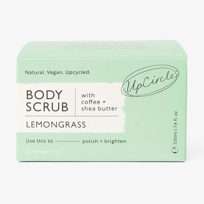 Scrub de corp cu Lemongrass și Unt de Shea