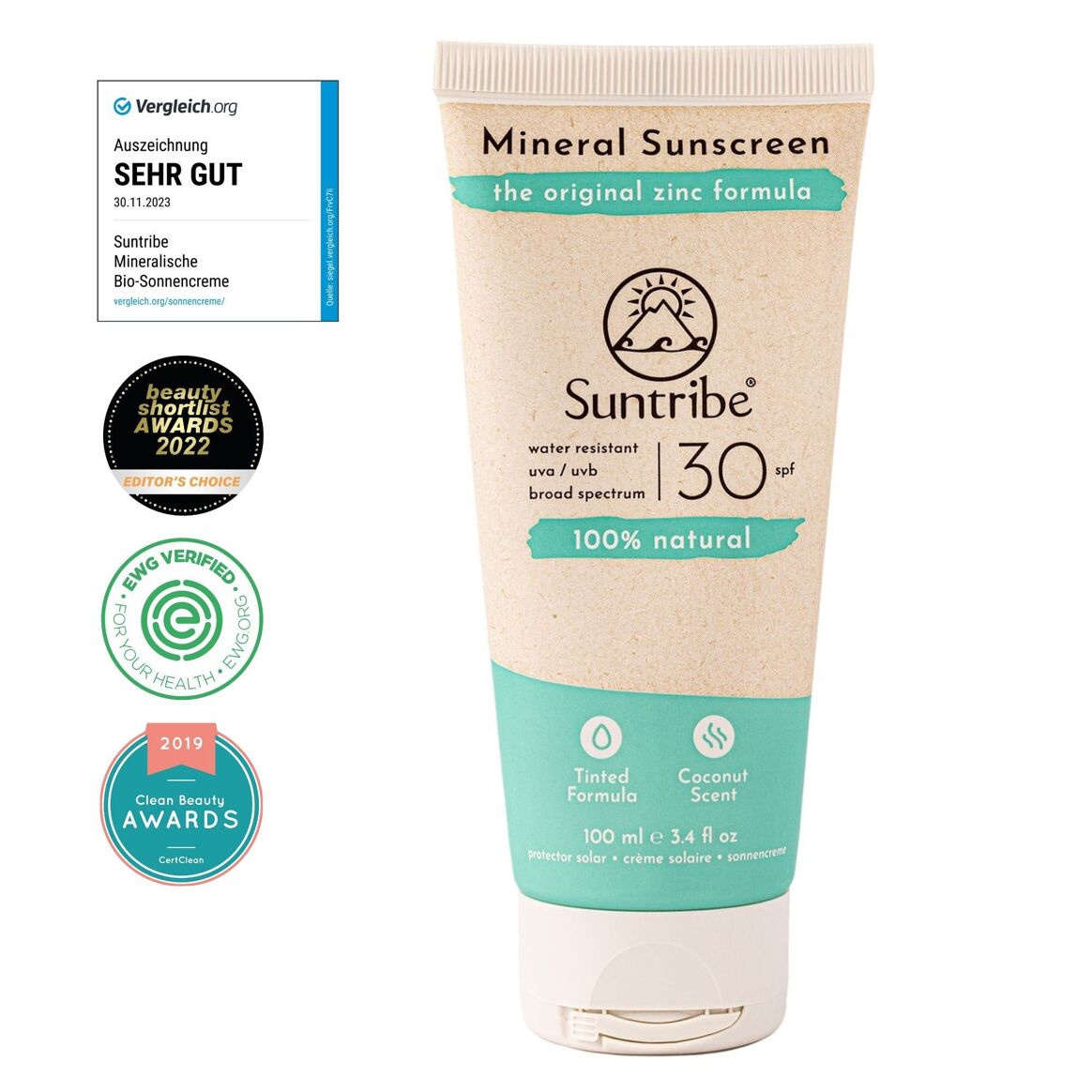 Cremă de protecție solară minerală naturală SPF30